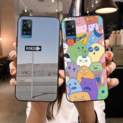 Soft Case Shockproof Phone Case For ZTE Blade A71 New Arrival anime Beautiful Best seller