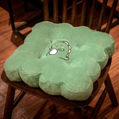Office Petal Lumbar Pillow Animal patterned Seat Pad PP Cotton Filling Soft Cushion Square Waist Cushion Car Back Pillow