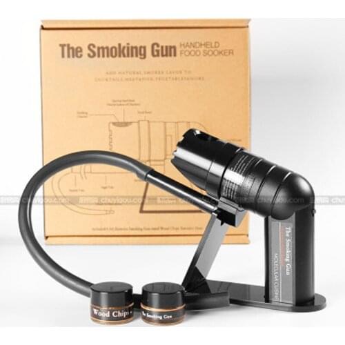 Smoking Gun Portable Hand-held Smoking Cooking Tool For Food Drink Cocktail Smoker Woodchips Smoke Infuser Machine