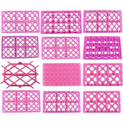 Plastic Printing Biscuits Cookies Cutter Embosser Fondant Gum Paste Cake Decoration Kitchen Baking Cup Cake Cookies Chocolate