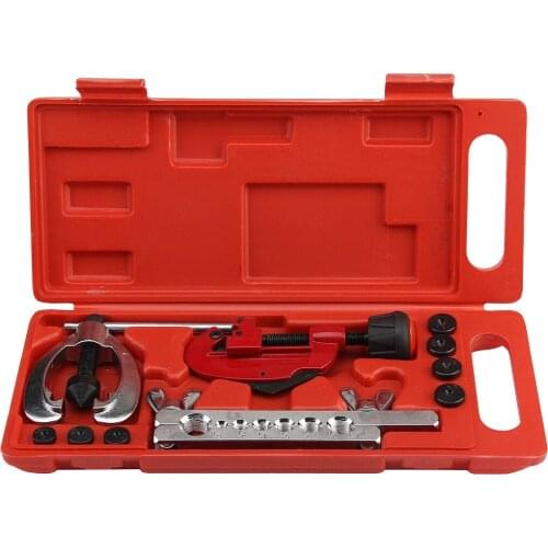 Repair Double Flaring Mold Tubing Fixture Kit Pipe Cutting And Horn Bracket Cable Flanging High Quality Auto Repair Tools