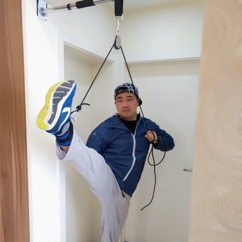 Fitness Leg Split Machine Calf Stretcher Rope Flexibility Stretching Equipment for Ballet Yoga Martial Arts Leg Press Machine