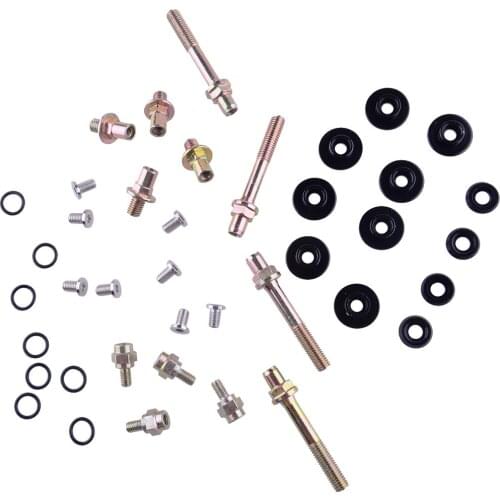 1 Set Engine Valve Bolt Gasket Vtec Nut Washer Cover Cap Car Aluminum Alloy Fit for Acura Honda Civic CRX CR-Z Del Sol B-Series