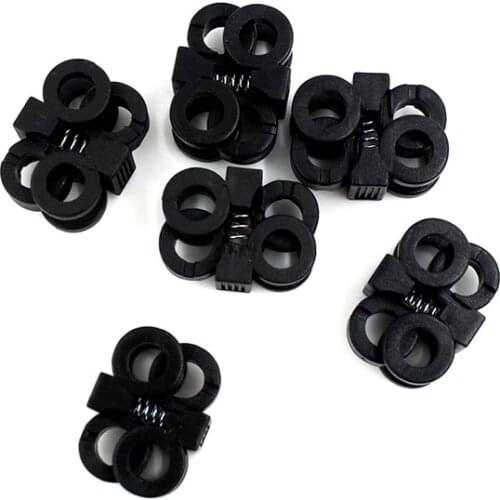 10pcs/lot Rapid Shoelaces Outdoor Shoes Buckle Adjustment Camping Travel Kits Convenient Antiskid Shoes Backpack Umbrella Rope