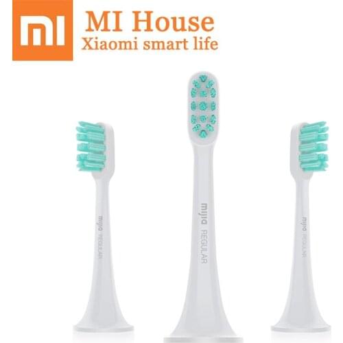 Original 3Pcs Xiaomi Sonic Electric Brushing Head Mijia Clean Replacement Brush Head Universal Mini Brush Head