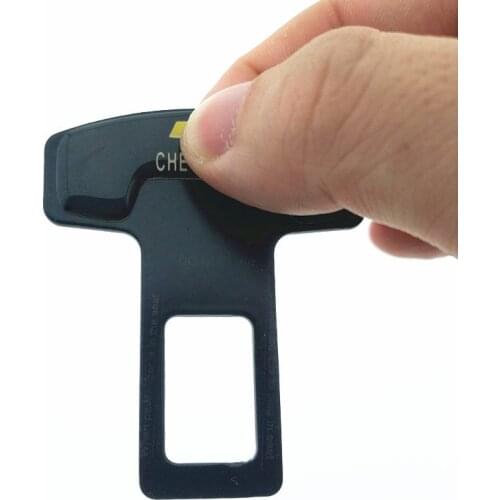 2pcs/lot quality zinc alloy car seat belt clip safety belt plug for Chevrolet Orlando Sonic Hatchback Lova Sail Epica Captiva