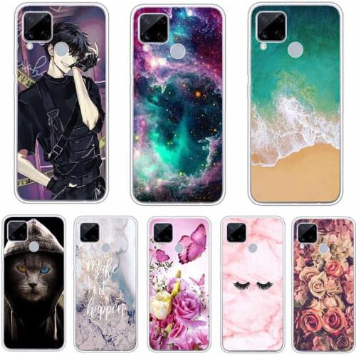 For OPPO Realme C15 Case Silicone Soft Back Cover Phone Case For OPPO Realme C15 Case Realme C15 RMX2180 Case Cover Fundas Coque