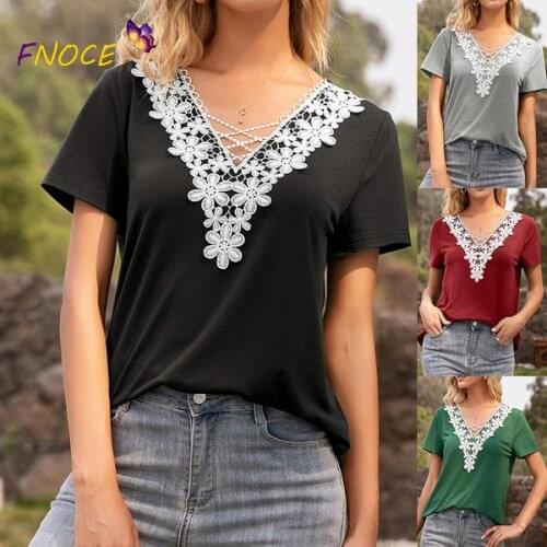 Fnoce Women's Cropped T-shirts