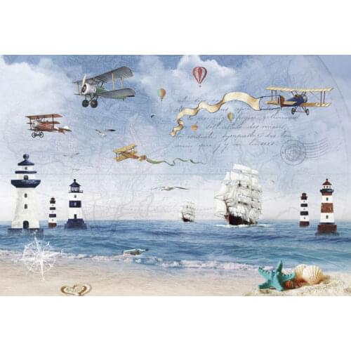 JMINE Div 5D Sea Ocean Ship Beach Lighthouse Full Diamond Painting cross stitch kits art Scenic 3D paint by diamonds
