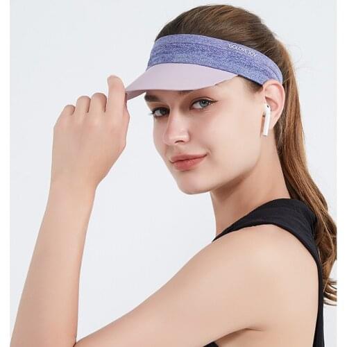 Tennis Caps Adjustable Sport Headband Classic Sun Sports Visor Hat Men Women Running Cap Outdoor Tennis Beach Hat