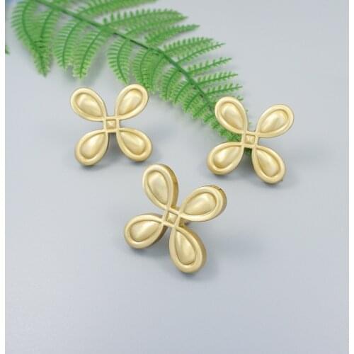 MFYS Gold Bowknot Knobs for Cabinet and Drawer Solid Brass Kitchen Cupboard Wardrobe Closet Pulls Handle Home Decor Handle Knob