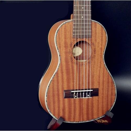 28 Inch Ukulele Mini Guitar 6 Strings Ukelele Hawaiian Sapele Guitar Electric Ukulele with Pickup EQ Stringed music instrument