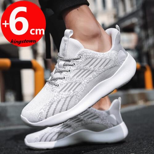 Sneakers Men Shoes Heightening Shoes Elevator Shoes Height Increase Shoes for Men 7CM Heightec Increase Insole Shoes Tall Man