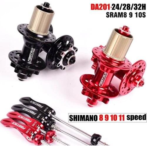 Fastace Hub DA201 Sealed Bearing Quick Release set 24 28 32 Holes Disc Brake Mountain Bike Hubs 8 9 10 11 Speed MTB