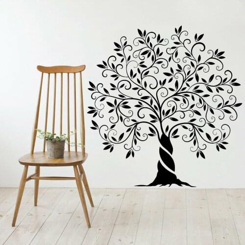 Nature Wall Decal Living Room Art Decor Family Tree Of Life Vinyl Removable Wall Stickers Home Decoration School Library Y905