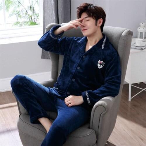 ONTINVA Men's Warm Pajamas