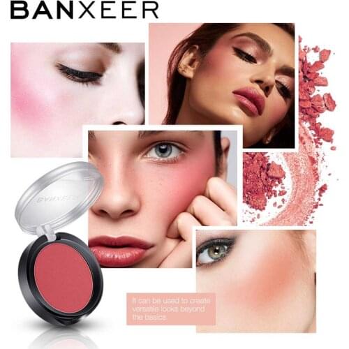 Bead Smooth Dumb Light Blush Palette Multi-function Professional Cheek Is Red Nature Carries Bright Color Rouge Pink Dish