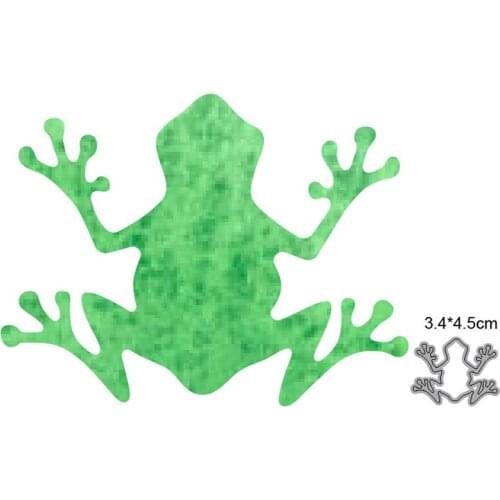 Craft dies Metal Cutting Dies Cut Mold Animals Frog Decoration Scrapbook Paper Craft Knife Mould Blade Punch Stencils