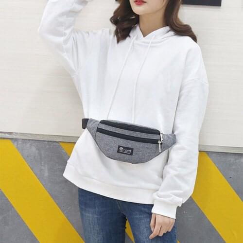 Waterproof Waist Bag Belt Fashion Chest Handbag Unisex Fanny Pack Phone Waist Pack Belly Bags Purse for Outdoor Camping Travel