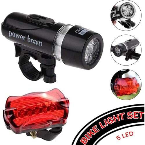 Waterproof Bicycle Front Back Light Set Tail light Road MTB Mountain Bike Rear Light Lamp Cycling Lantern Flashlight