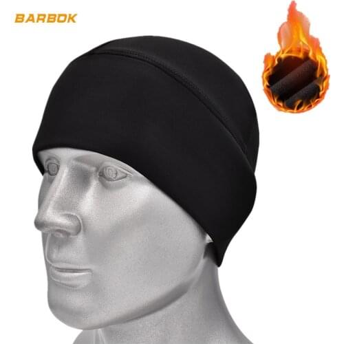 WOSAWE Winter Motocross Helmets Inner Liner Caps Thermal Fleece Windproof Warm Windstopper Sport Motocross Ski Helmets Under Hat
