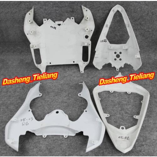 Unpainted Motorcycle Tail Rear Fairing Fit for Yamaha 2008 2009 YZF R6 08 09, ABS Plastic