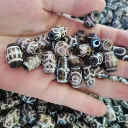 1pcs/lots high-quality Tibetan old dzi beads Bulk wholesale natural Accessories Gems Jewelry National customs Weathered pattern