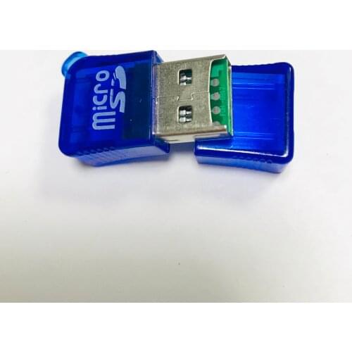 3pcs/Lot Mini USB Adapter USB 2.0 Card Reader Adapter Micro SD TF Flash Memory Card Reader For Laptop