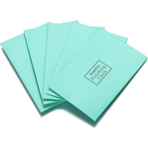 5Pcs/bag Silver Polishing Cloth Cleaning Cleaner Polishing Jewelry Anti Tarnish DIY Making tools Jewelry accessories 80x80mm