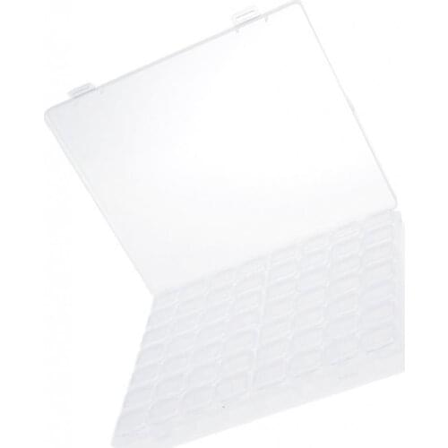 56 Girds Clear Storage Box Jewelry Pill Nail Tips Beads Small Things Cases