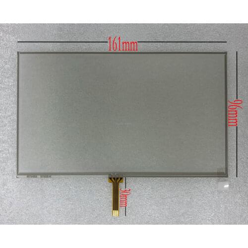7-inch resistive touch screen 161X96 touch glass 4-wire resistive