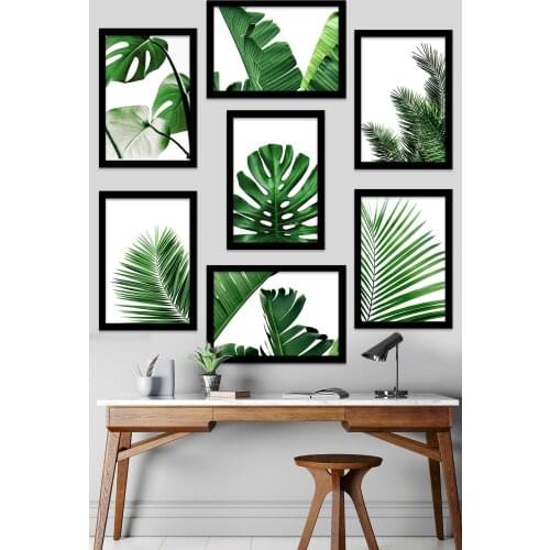 7 piece Frame Looking Mdf Table Set (60x60 Cm) Creative Home Decor 2021 Fashion