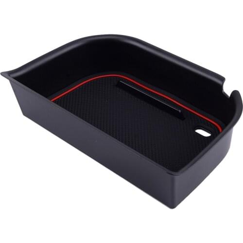 Car Inner Armrest Storage Glove Box Stowing Tidying Organizer Accessories Fit for Nissan Navara NP300 2015 2016 2017 2018