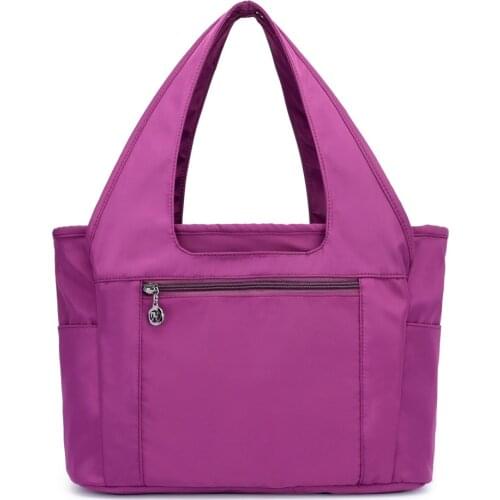 Large Capacity Shoulder Bag Women Nylon Black Brand bag Fashion Waterproof bolsos mujer 2019 Lightweight Travel hand bag woman