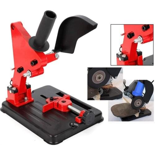 Angle Grinder Stand Angle Grinder Bracket Holder Support For 100-125 Cutter Angle Grinder Cast Iron Base Power Tool Accessory