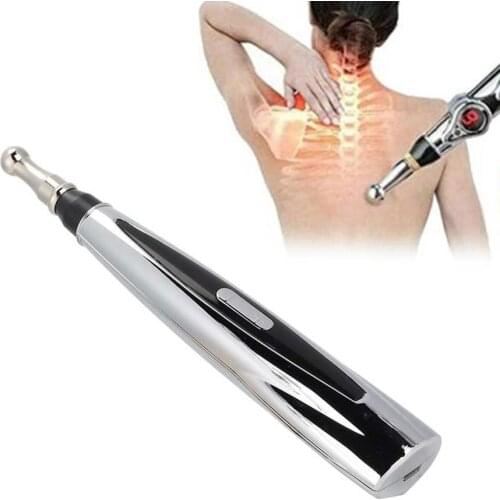 Electronic Acupuncture Pen Electric Meridians Laser Therapy Heal Massage Pen Meridian Energy Pen Relief Pain Tools