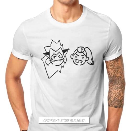 Catra And Adora Drawings TShirt She Ra And The Princesses Of Power Adora TV Tops Leisure T Shirt Men Tees Unique Gift Clothes