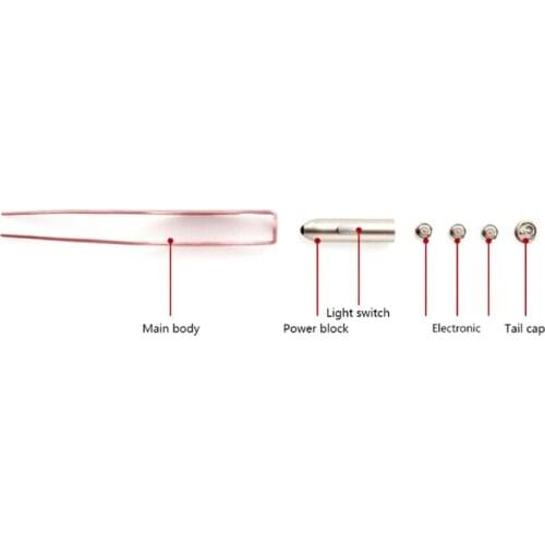 LED Light Ear Wax Removal Tool Fish Shape Kids Earpick Spoon Luminous Tweezers U2JD