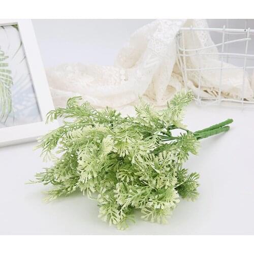 Fake Plant Plastic Flower Artificial Plants Green Grass Plastic Plant Decorative Flowers Garden Home Decoration Simulation grass