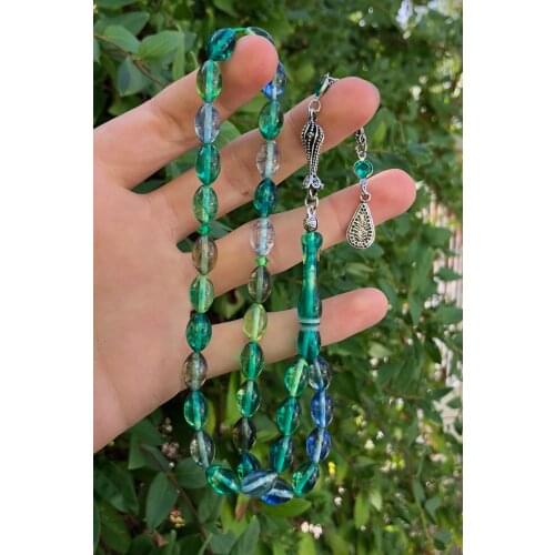 Islamic Tasbih Muslim Rosary Beads 33 Prayer Rosary For Men Bracelet For Men Accessory amber oltu amber stone Handmade Turkey