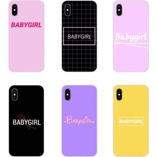 Fashion babygirl baby bad girl For HTC One U11 U12 X9 M7 M8 A9 M9 M10 E9 Plus Desire 630 530 626 628 816 820 830 TPU Shell Cases