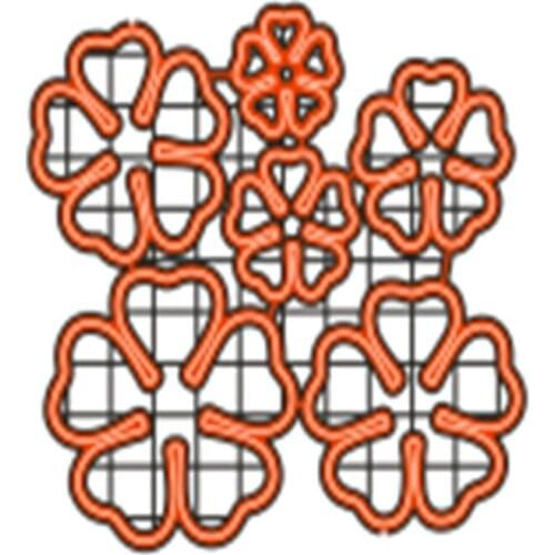 Flovwers Cutting Die Stencil Set 6 Different Sizes Flowers Combination Dies Embossing Template Cutting Knife Moulds 85AC