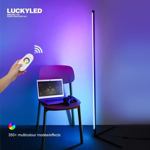 Floor lamp Bedroom Bedside Decoration Standing Lamp Art Decor Indoor Floor Lamp Living Room Colorful Corner RGB Corner Lamp