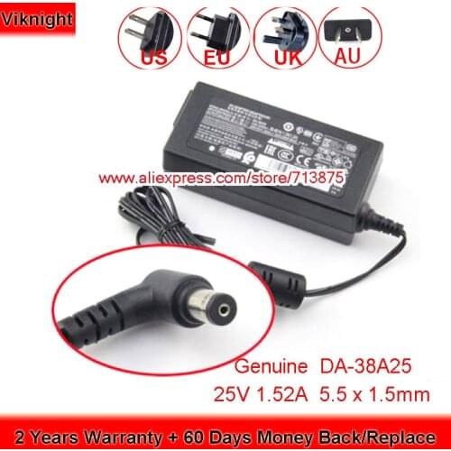 Genuine 25V 1.52A DA-38A25 DYF-2430 DA38A25 Laptop Charger for LG EAY64290801 NB3730A NB3540 NB3732A LH7 SH4 SH5 SOUND BAR