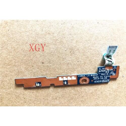 Original FOR Toshiba C55-B C55T-B5109 LED indicator board LS-B301P