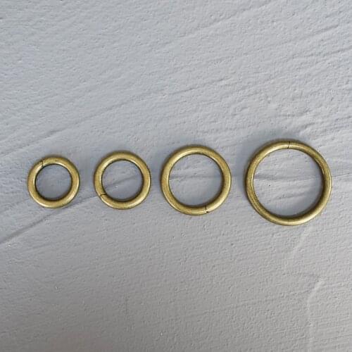 1 Pcs 15mm/20mm/25mm/30mm belt buckle O Ring Leather Bag Belt Strap Dog Chain Buckle Snap Clasp Clip Bag Parts Accessories