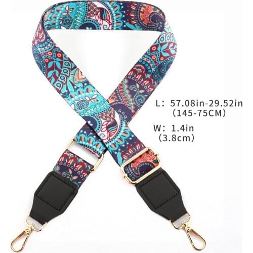 Shoulder bag strap for crossbody wide shoulder bag belt colorful Fashion Adjustable Accessories for Women handbag Purse Bag belt
