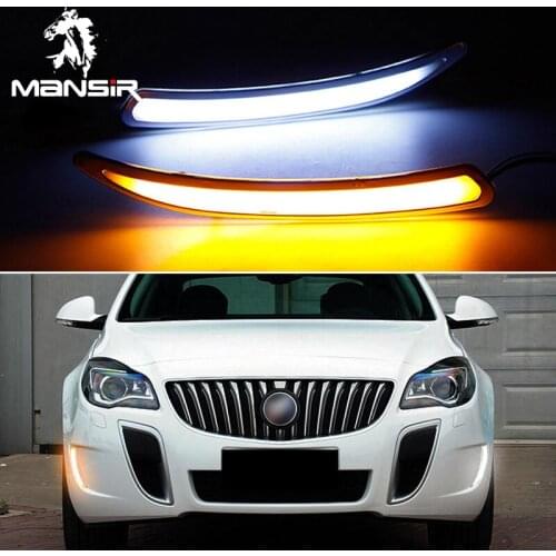 LED Daytime Running Light Daylight Car DRL For Opel 2010 20112012 2013 2014 2015 Insignia GS opel corsa d Sequential turn signal