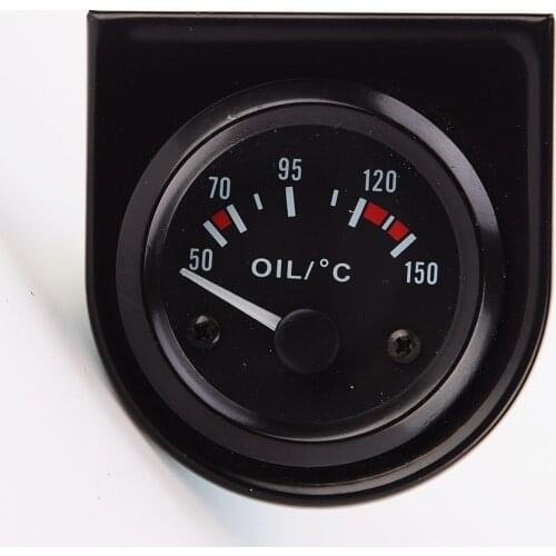 Universal Electric Digital Oil Temperature Gauge Indicator Car Motorcycle