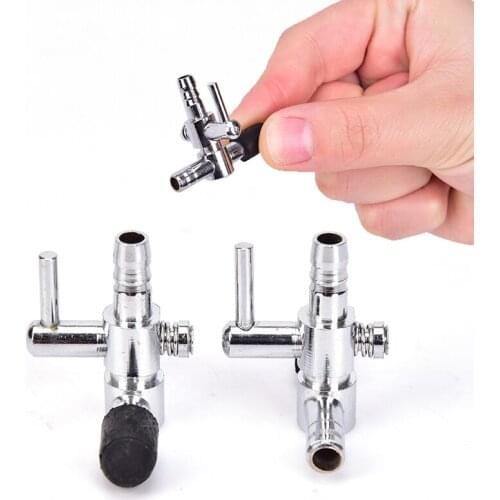 Aquarium Tank Air Pump Air Flow Tube Pipe Line Stainless Steel Control Valve Air Pump Accessories 4 Ways Aquarium DIY